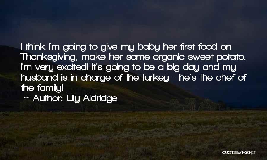 Food And Thanksgiving Quotes By Lily Aldridge