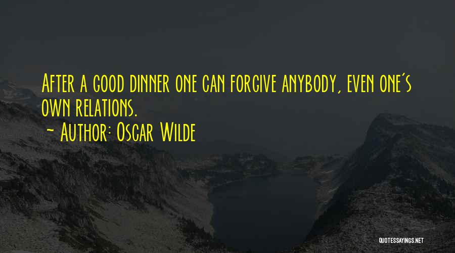 Food And Thanksgiving Quotes By Oscar Wilde