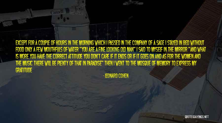 Food And Water Quotes By Leonard Cohen Food And Water Quotes By Leonard Cohen