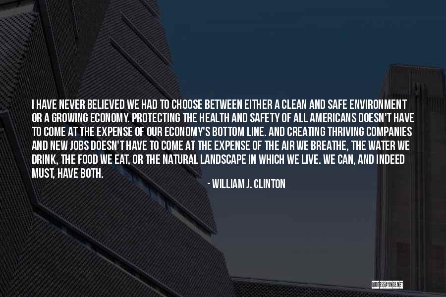 Food And Water Quotes By William J. Clinton Food And Water Quotes By William J. Clinton