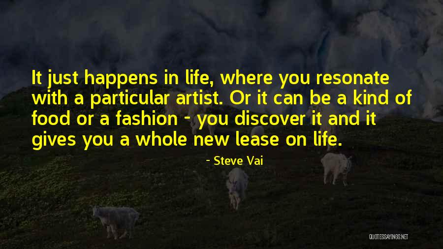 Food Artist Quotes By Steve Vai Food Artist Quotes By Steve Vai