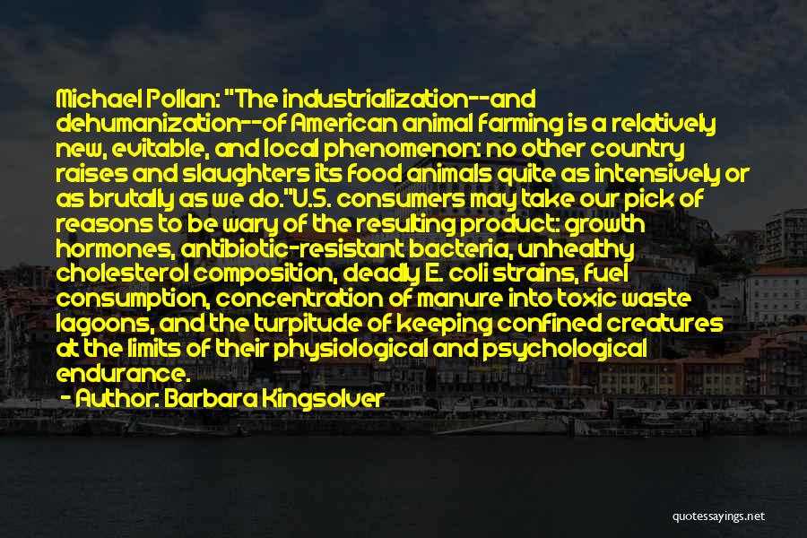 Food As Fuel Quotes By Barbara Kingsolver