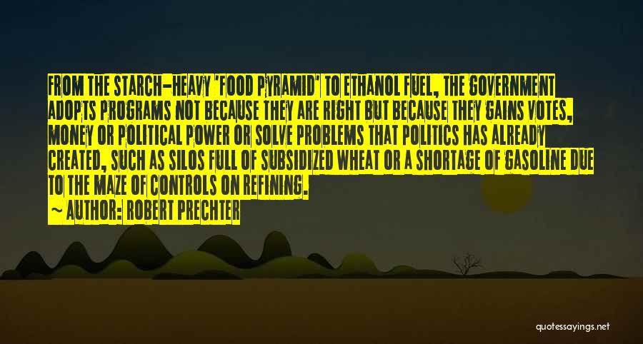 Food As Fuel Quotes By Robert Prechter