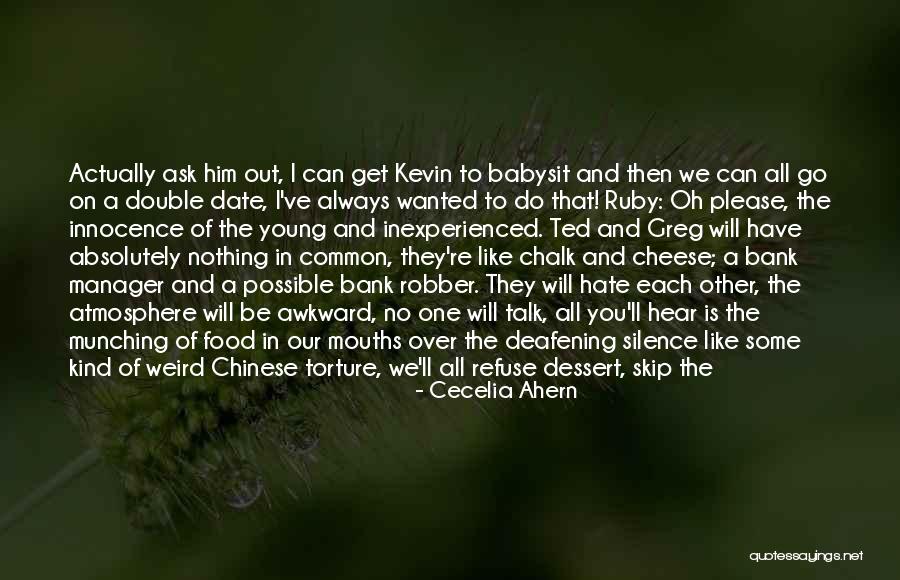 Food Bank Quotes By Cecelia Ahern Food Bank Quotes By Cecelia Ahern