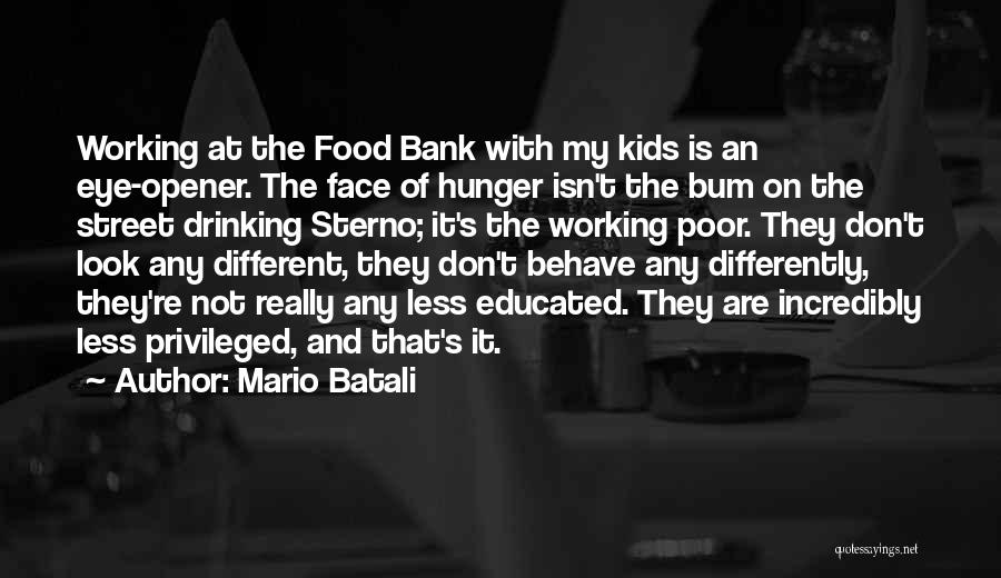 Food Bank Quotes By Mario Batali