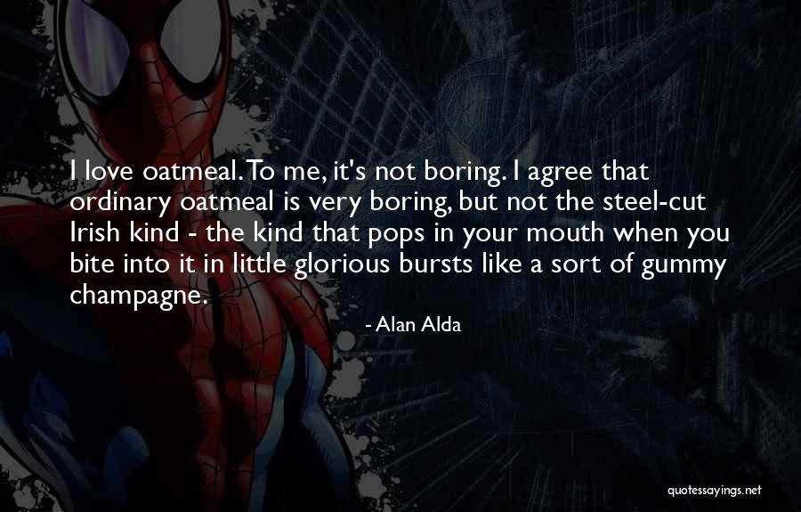 Food Bite Quotes By Alan Alda Food Bite Quotes By Alan Alda