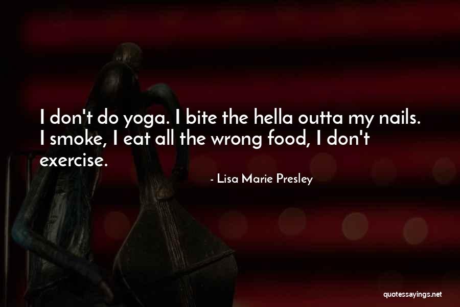 Food Bite Quotes By Lisa Marie Presley Food Bite Quotes By Lisa Marie Presley