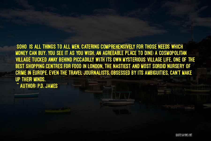 Food Catering Quotes By P.D. James