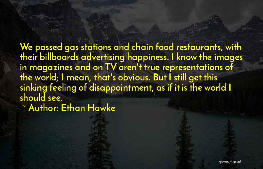 Food Chain Quotes By Ethan Hawke