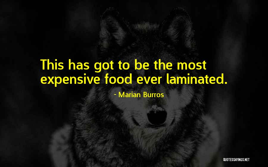 Food Culinary Quotes By Marian Burros