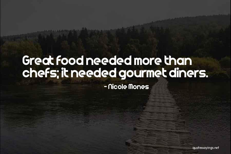 Food Culinary Quotes By Nicole Mones