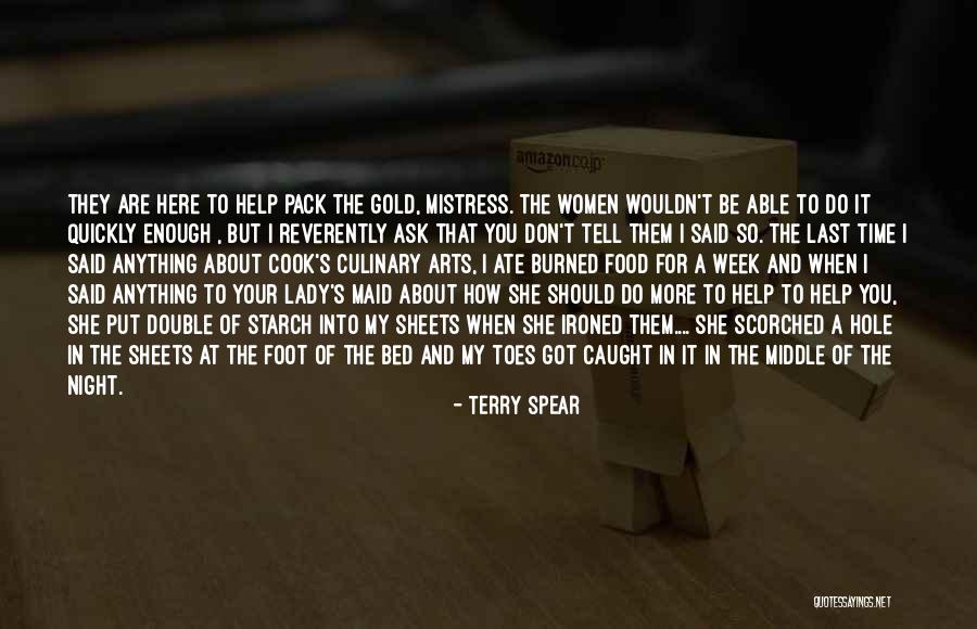 Food Culinary Quotes By Terry Spear