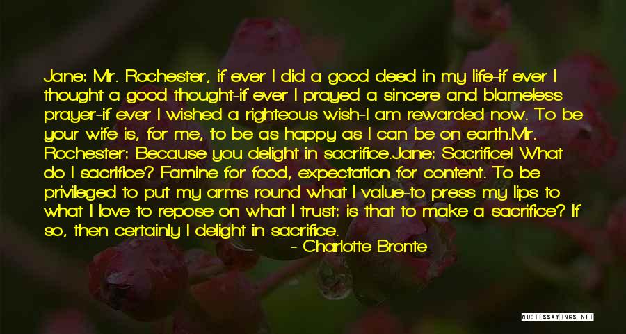 Food Delight Quotes By Charlotte Bronte