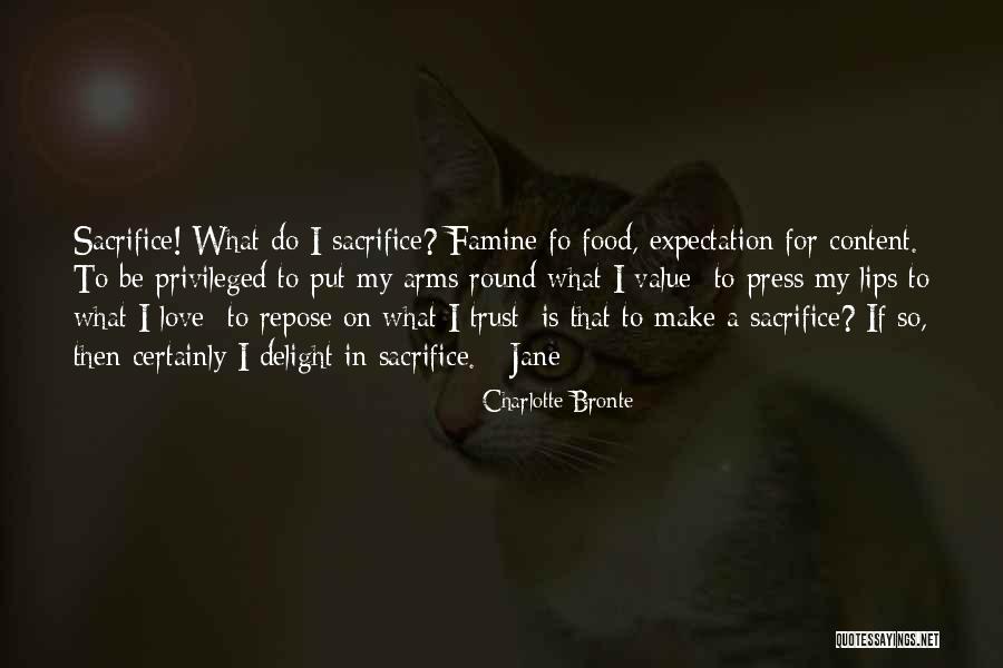 Food Delight Quotes By Charlotte Bronte