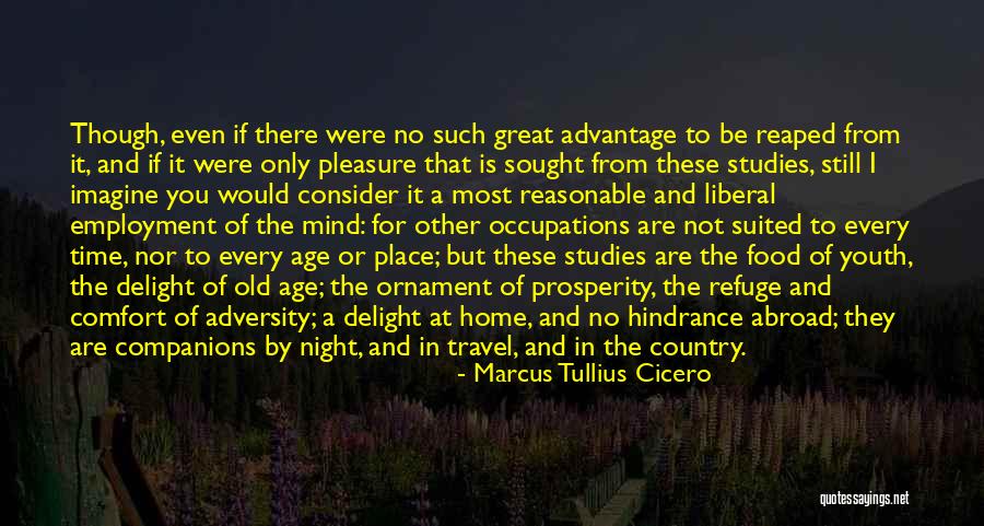 Food Delight Quotes By Marcus Tullius Cicero