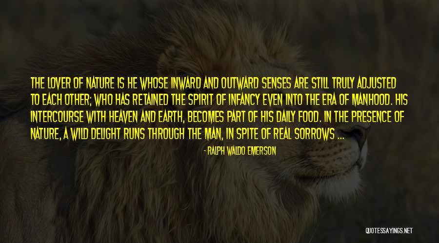 Food Delight Quotes By Ralph Waldo Emerson Food Delight Quotes By Ralph Waldo Emerson