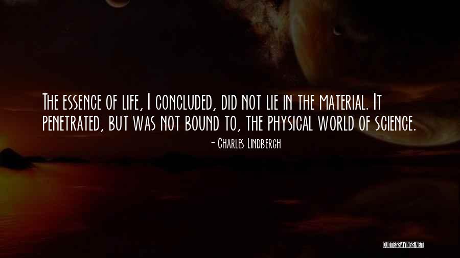 Food Drive Inspirational Quotes By Charles Lindbergh