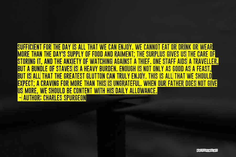 Food Feast Quotes By Charles Spurgeon