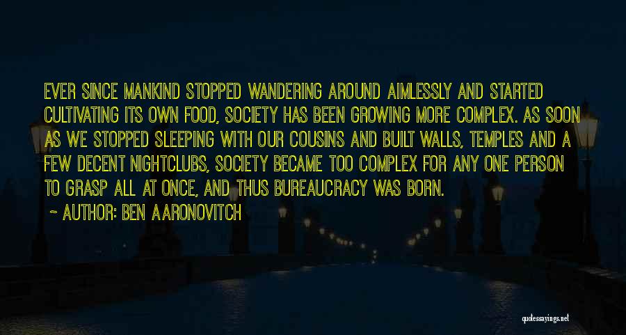 Food For Quotes By Ben Aaronovitch