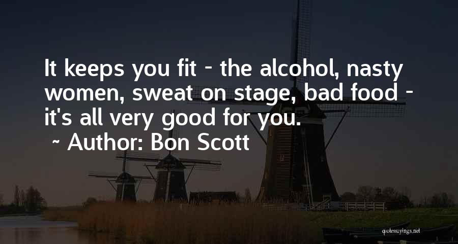 Food For Quotes By Bon Scott
