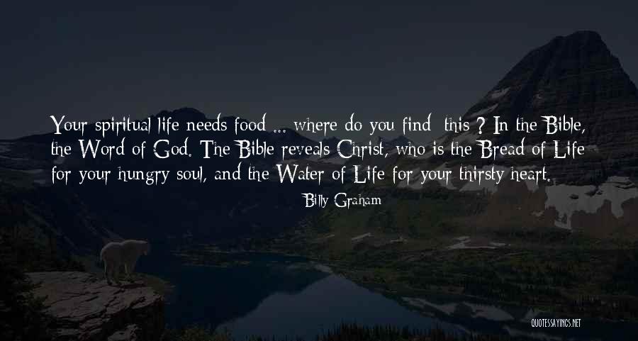 Food For Your Soul Quotes By Billy Graham