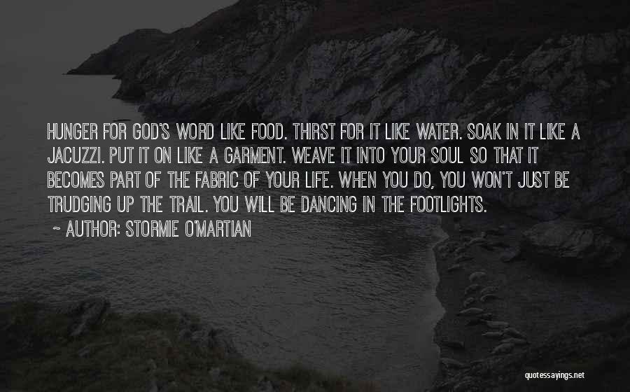 Food For Your Soul Quotes By Stormie O'martian