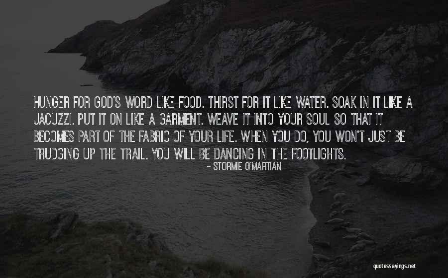 Food For Your Soul Quotes By Stormie O'martian Food For Your Soul Quotes By Stormie O'martian