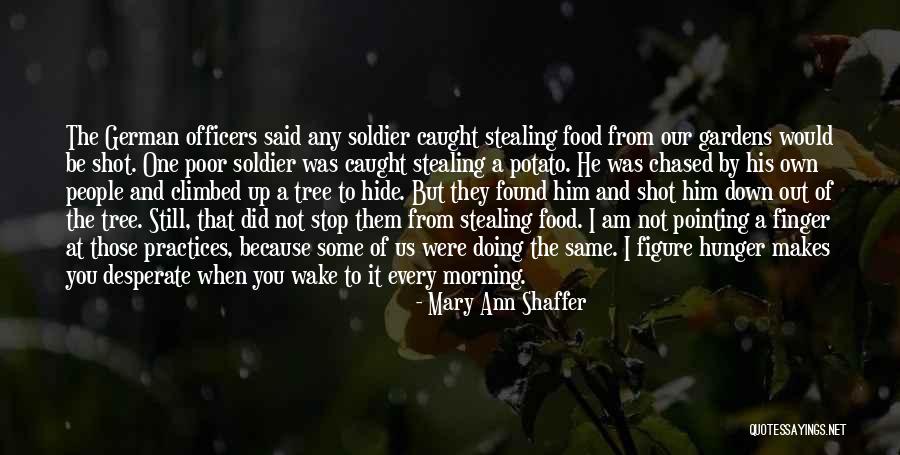 Food Hunger Quotes By Mary Ann Shaffer Food Hunger Quotes By Mary Ann Shaffer