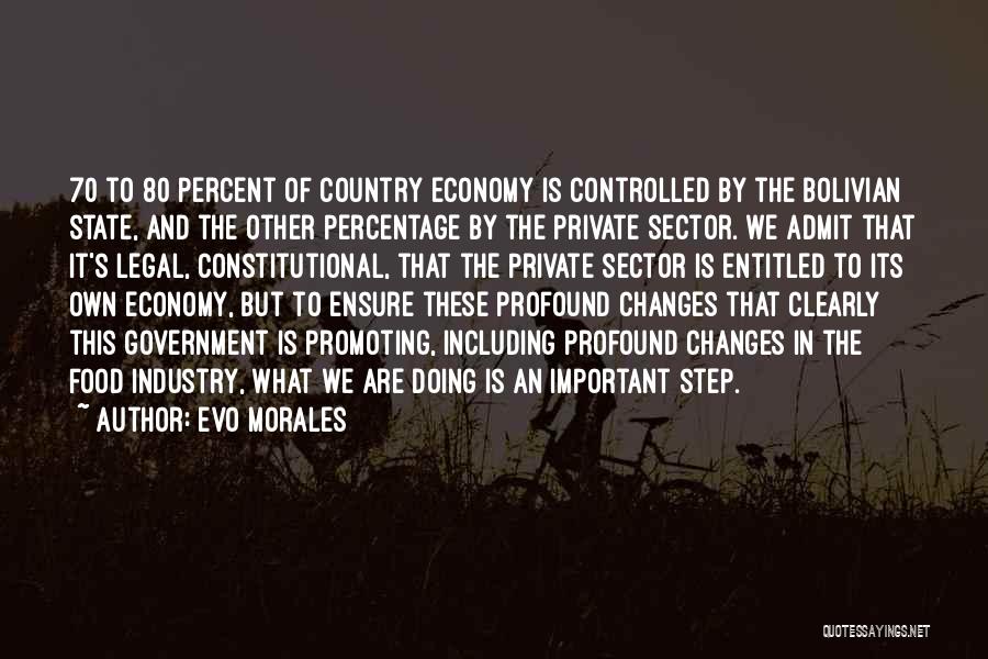 Food Industry Quotes By Evo Morales Food Industry Quotes By Evo Morales
