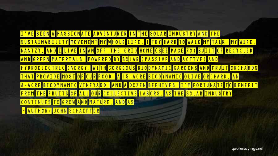 Food Industry Quotes By John Schaeffer Food Industry Quotes By John Schaeffer
