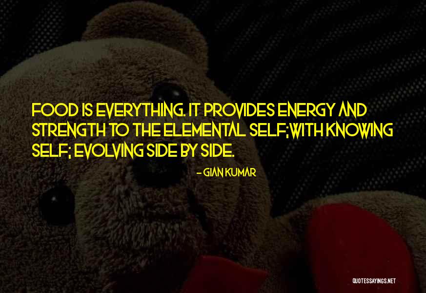 Food Is Everything Quotes By Gian Kumar