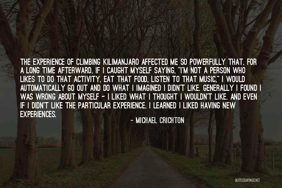 Food Likes Quotes By Michael Crichton Food Likes Quotes By Michael Crichton