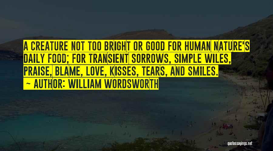 Food Love Cooking Quotes By William Wordsworth