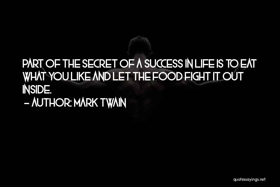 Food Mark Twain Quotes By Mark Twain