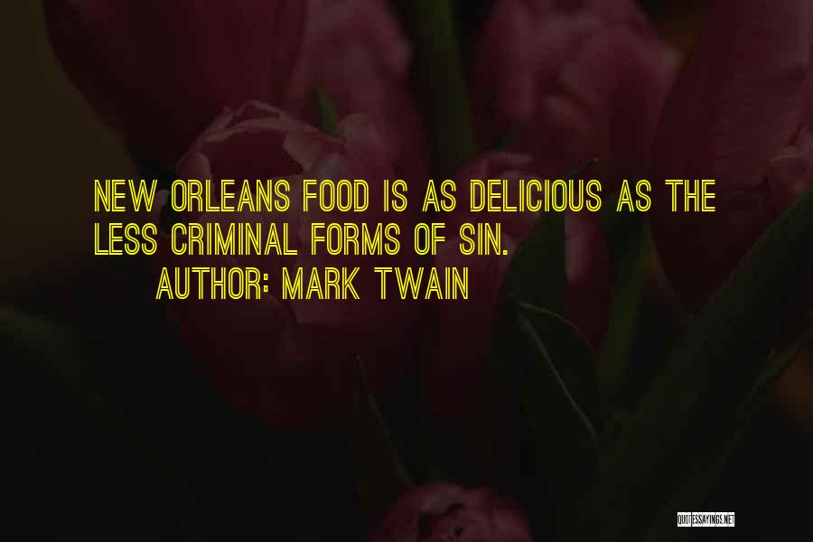 Food Mark Twain Quotes By Mark Twain