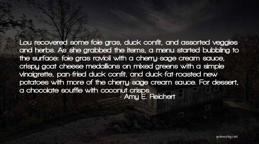 Food Menu Quotes By Amy E. Reichert Food Menu Quotes By Amy E. Reichert