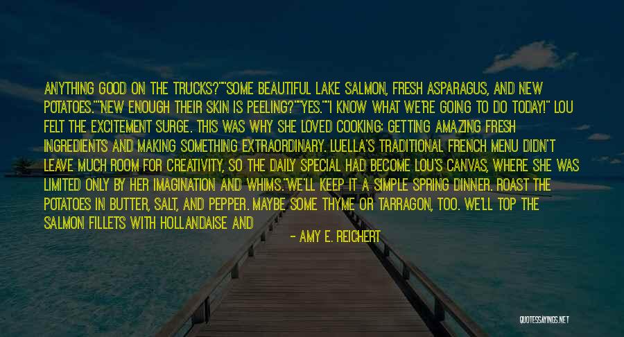 Food Menu Quotes By Amy E. Reichert Food Menu Quotes By Amy E. Reichert