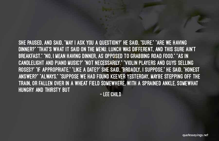 Food Menu Quotes By Lee Child Food Menu Quotes By Lee Child