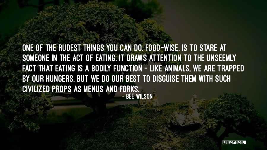 Food Menus Quotes By Bee Wilson Food Menus Quotes By Bee Wilson