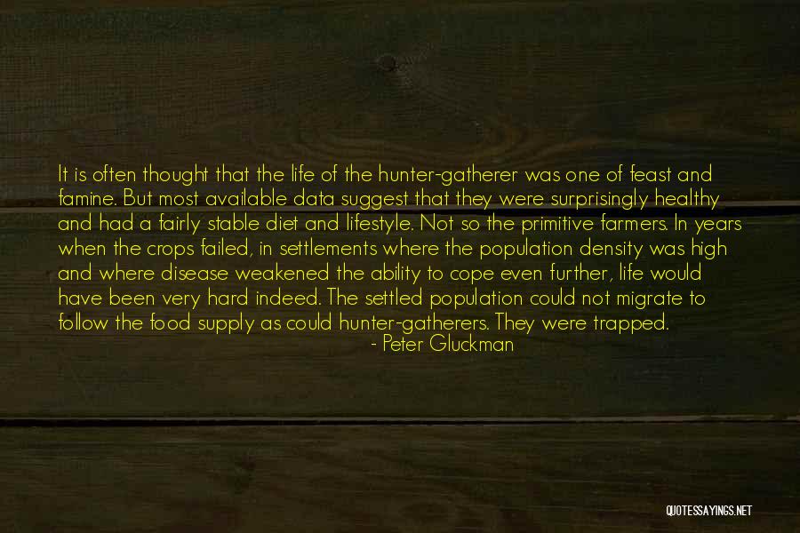 Food Of Thought Quotes By Peter Gluckman Food Of Thought Quotes By Peter Gluckman