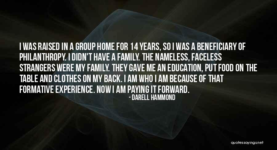 Food On My Table Quotes By Darell Hammond Food On My Table Quotes By Darell Hammond