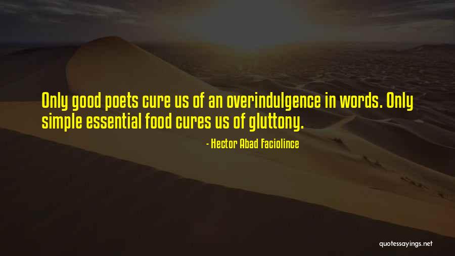 Food Overindulgence Quotes By Hector Abad Faciolince