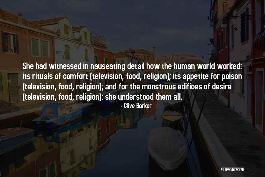 Food Poison Quotes By Clive Barker Food Poison Quotes By Clive Barker