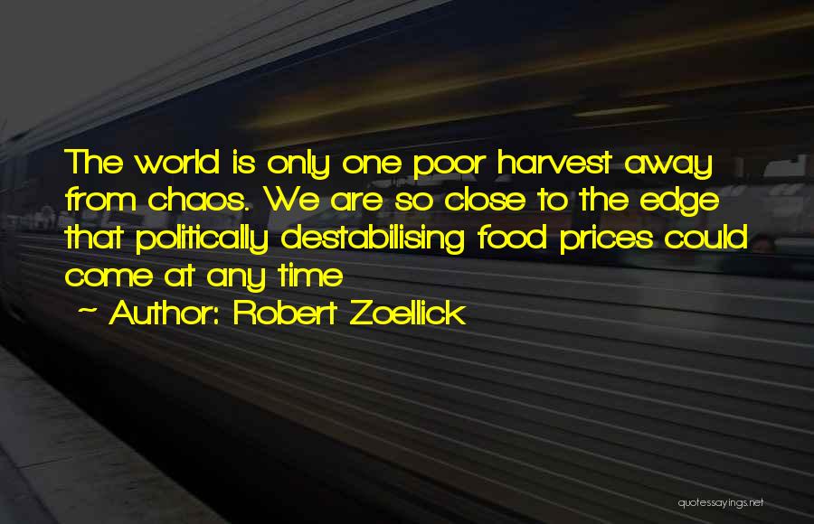 Food Prices Quotes By Robert Zoellick