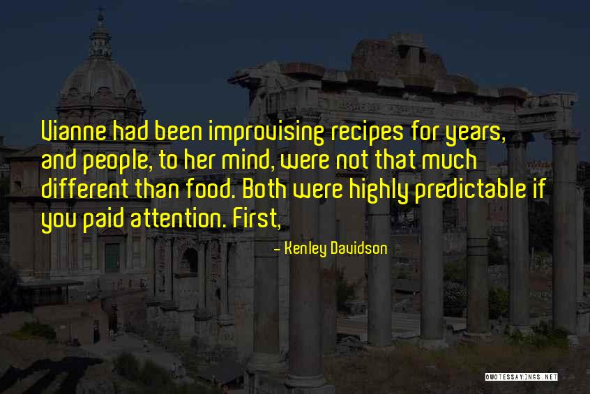 Food Recipes Quotes By Kenley Davidson Food Recipes Quotes By Kenley Davidson