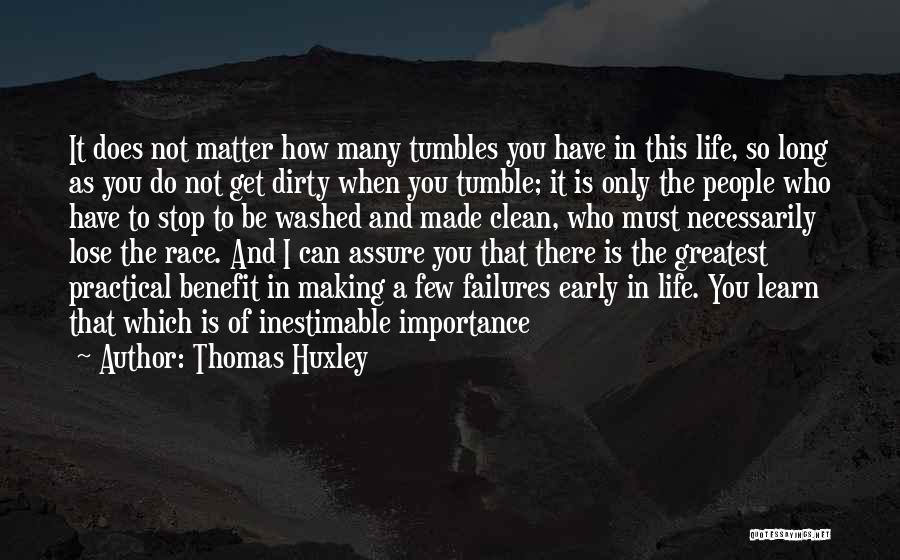 Food Relating To Life Quotes By Thomas Huxley