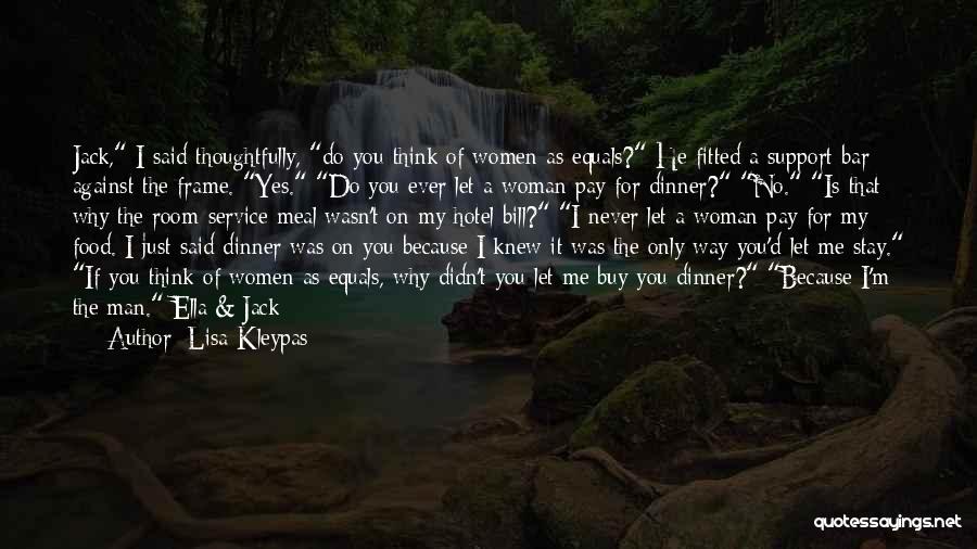 Food Service Quotes By Lisa Kleypas