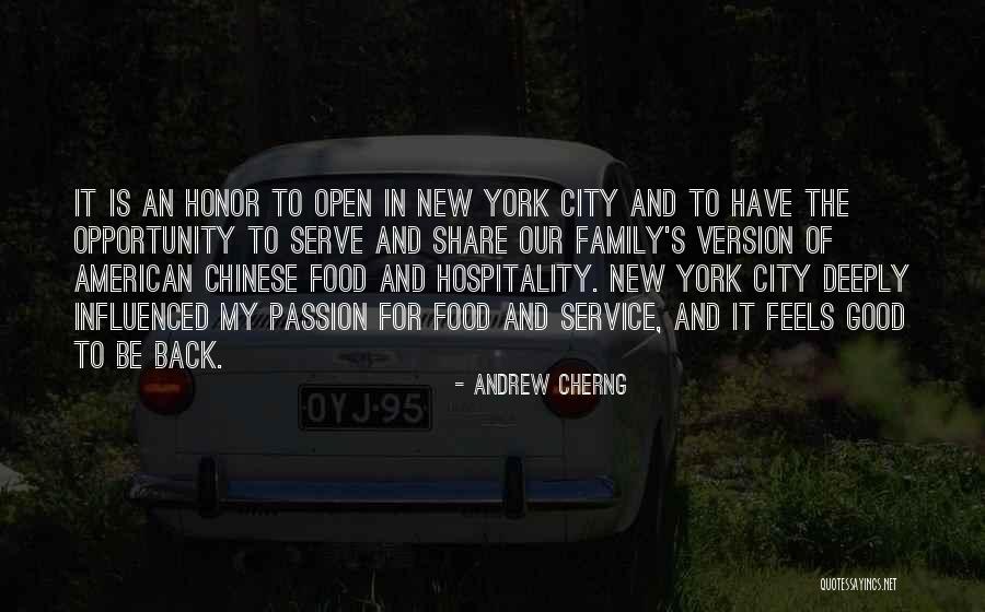 Food Share Quotes By Andrew Cherng