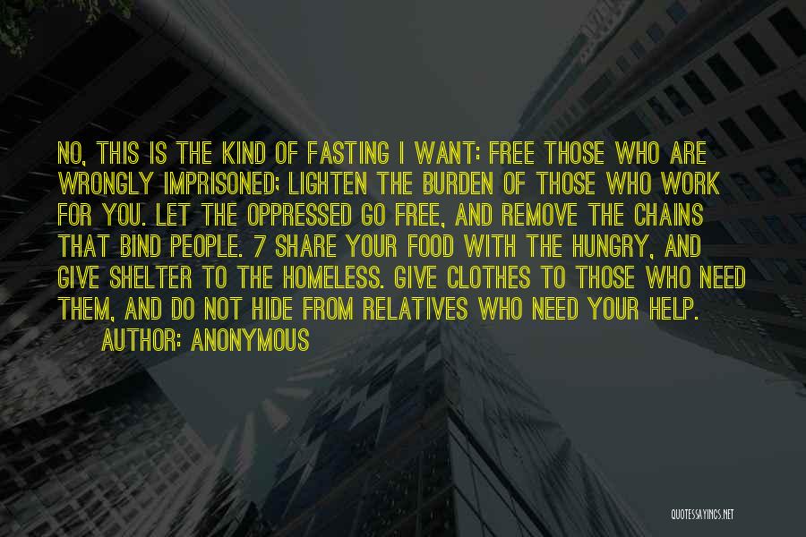 Food Share Quotes By Anonymous