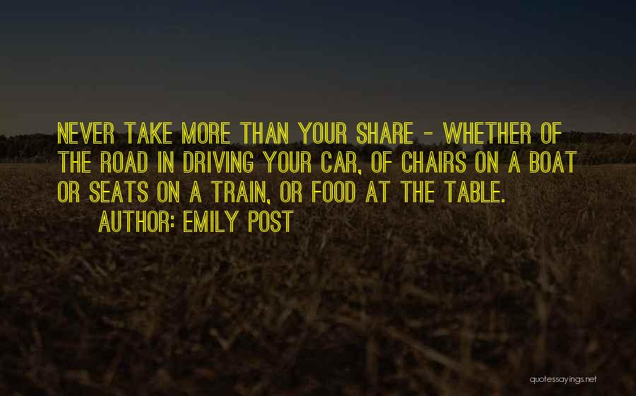 Food Share Quotes By Emily Post Food Share Quotes By Emily Post